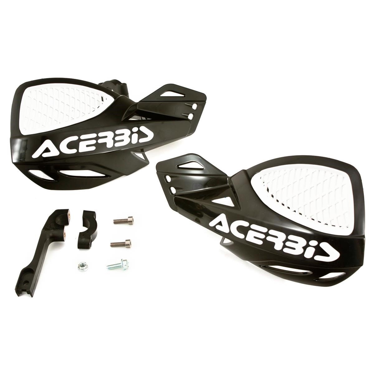 Acerbis Handguards MX Uniko Vented Black, Incl. Mounting Kit