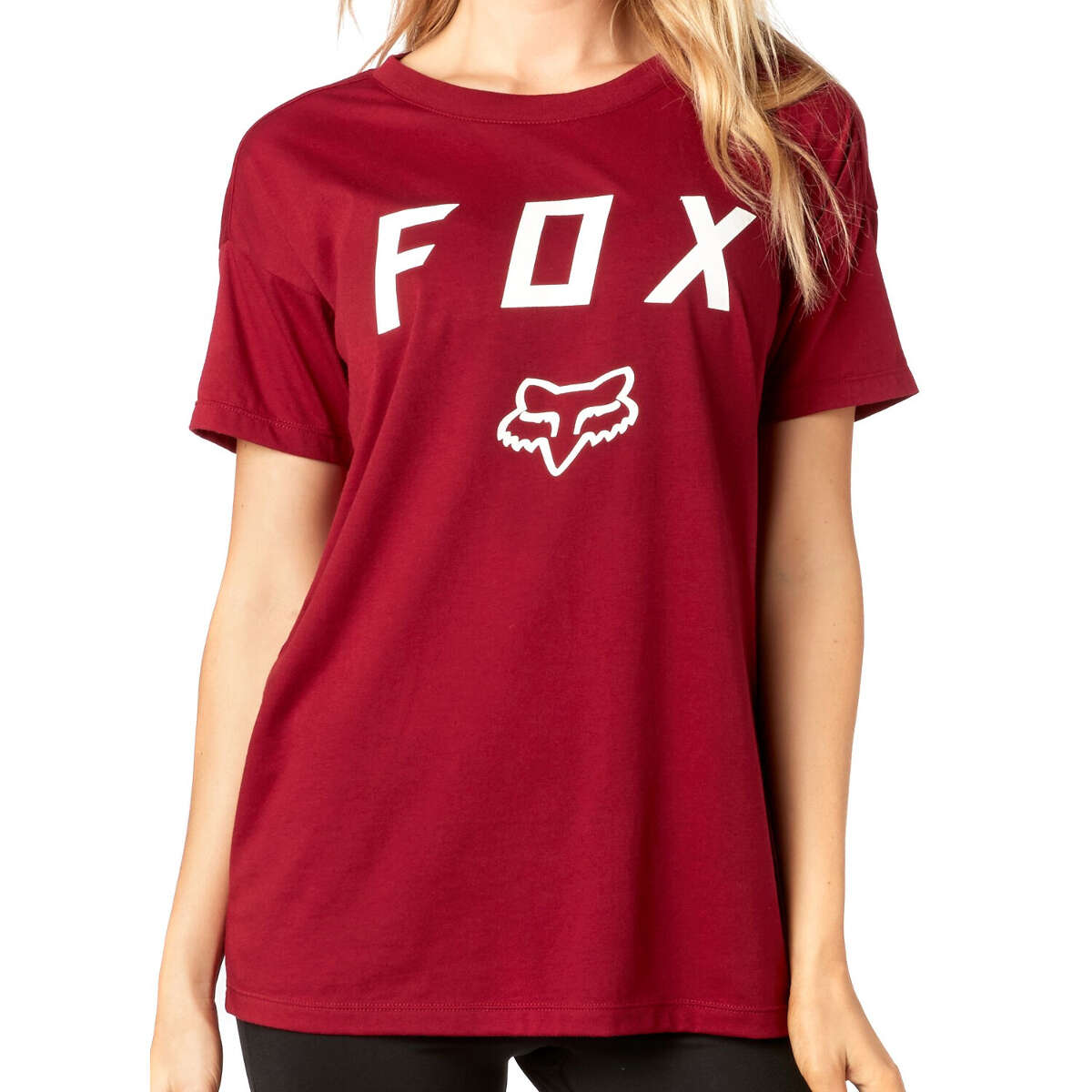 Fox Donna T-Shirt District Dark Red