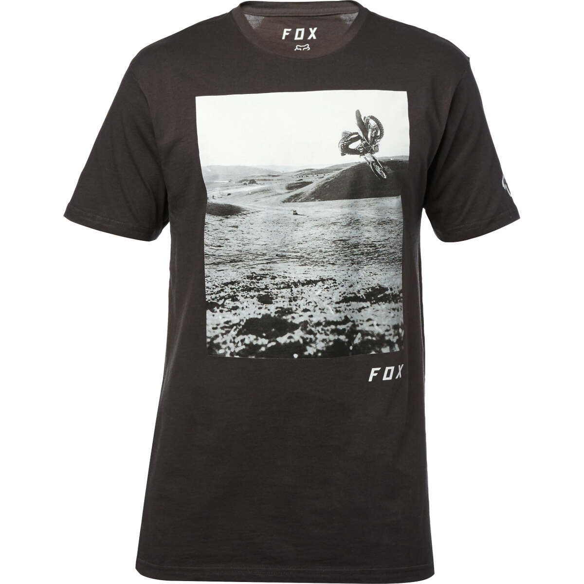 Fox T-Shirt Picogram Vintage Schwarz
