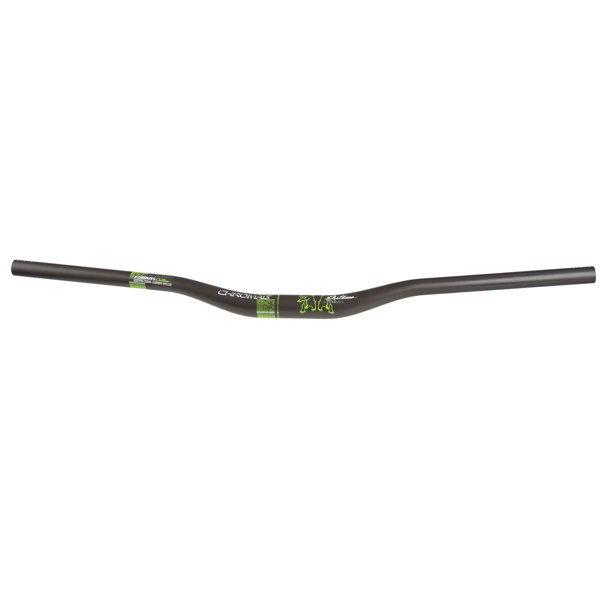 Chromag MTB-Lenker Fubars Cutlass Carbon 31.8 x 780 mm, 20 mm Rise, Schwarz/Tight Green