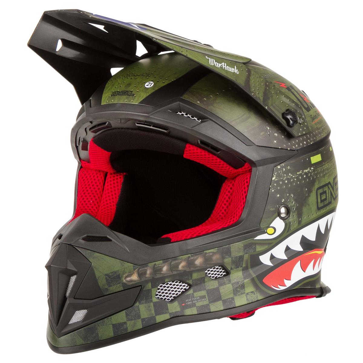 O'Neal Helmet 5Series Warhawk Black/Green
