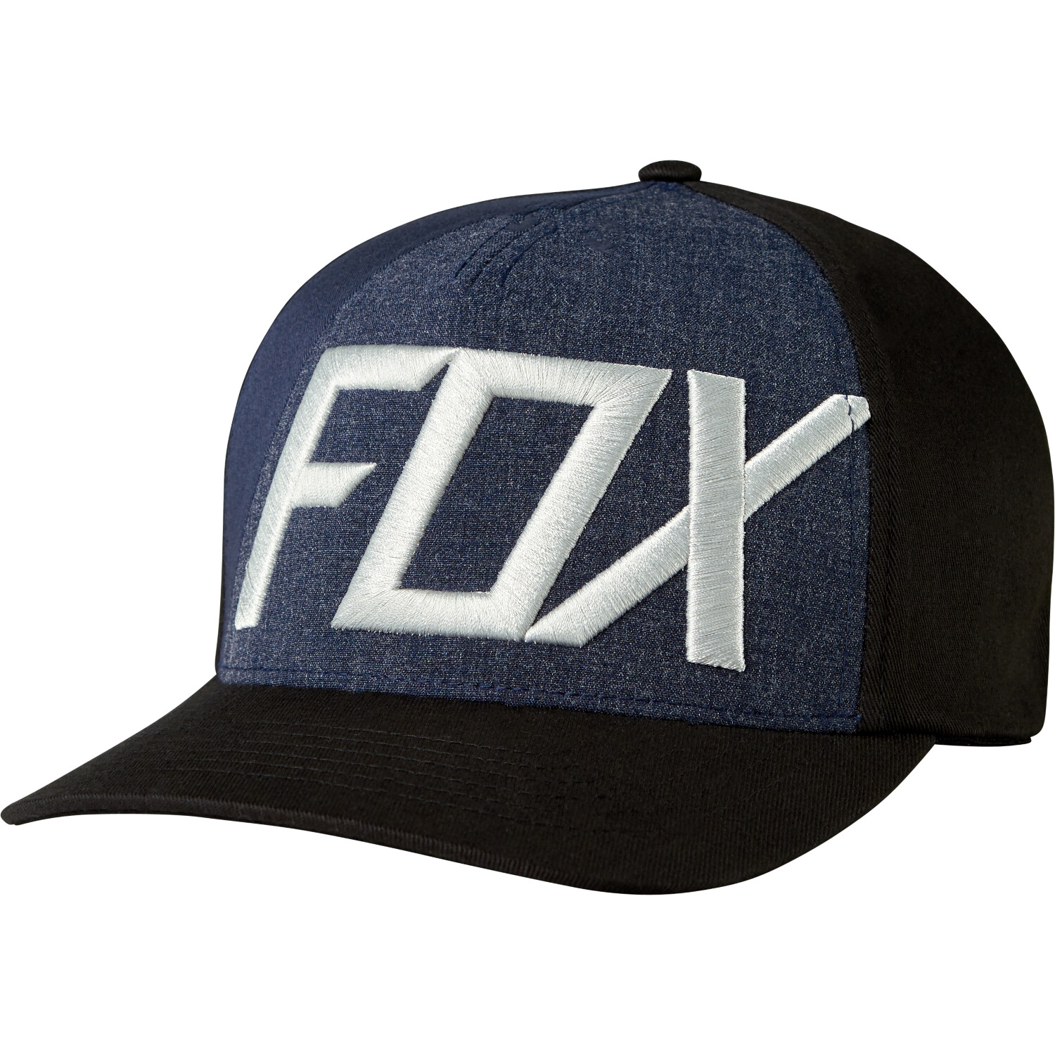 Fox Flexfit Cap Blocked Out Schwarz