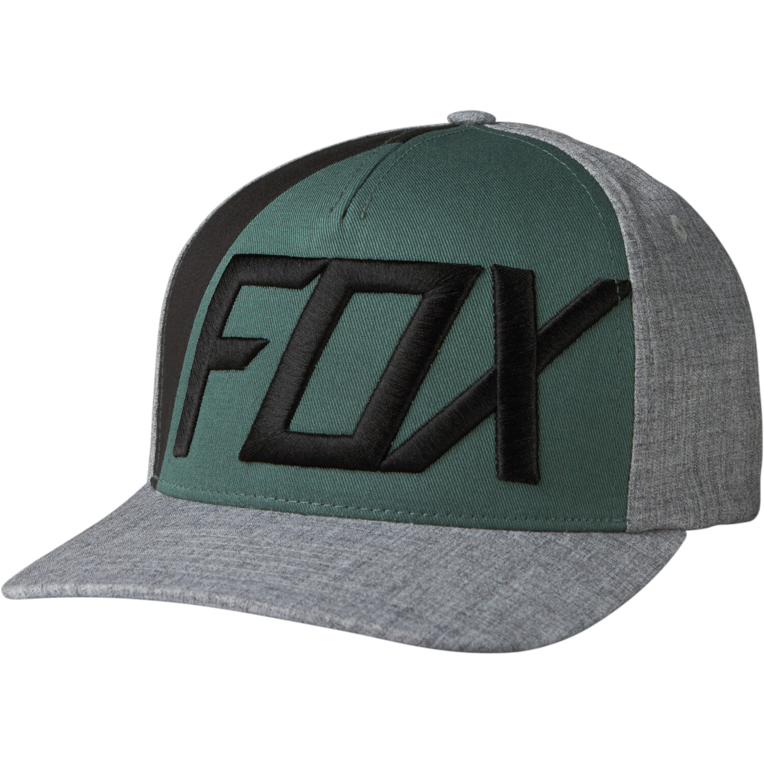 Fox Flexfit Cap Blocked Out Heather Grey