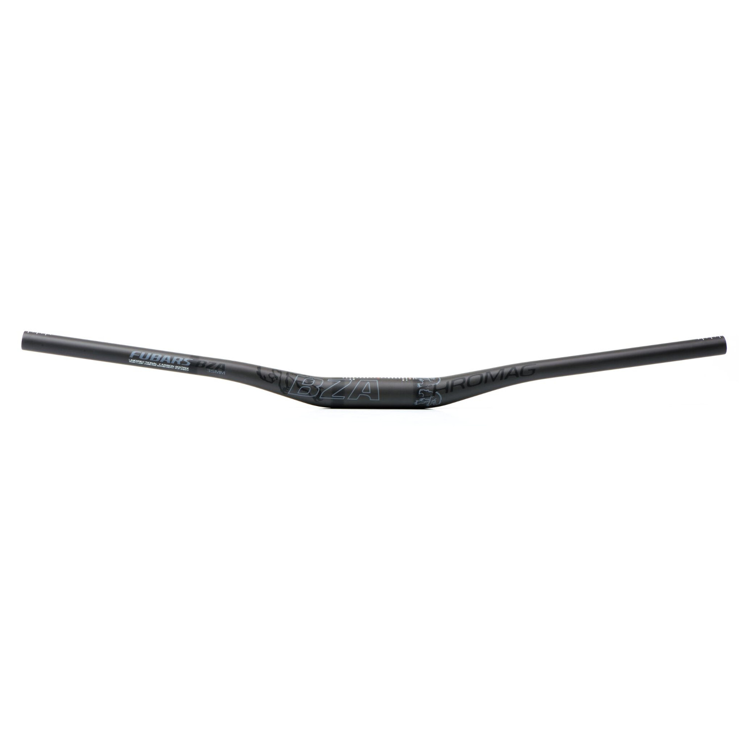 Chromag MTB Handlebar Fubars BZA Carbon 35.0 x 800 mm, 25 mm Rise, Black/Grey