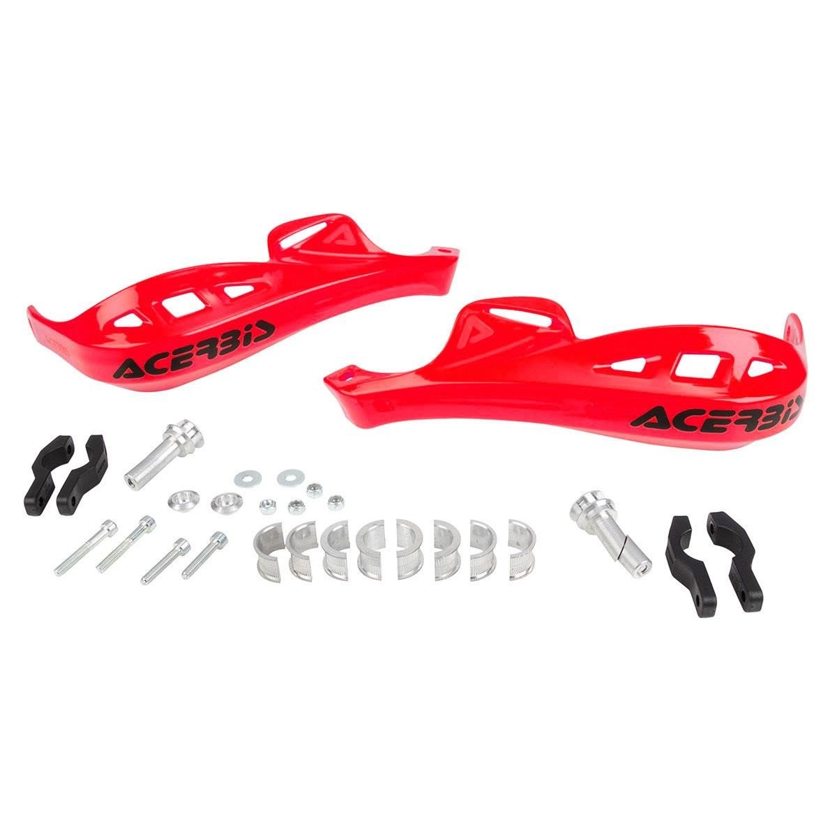 Acerbis Handguards Rally Profile Red, Incl. Mounting Kit