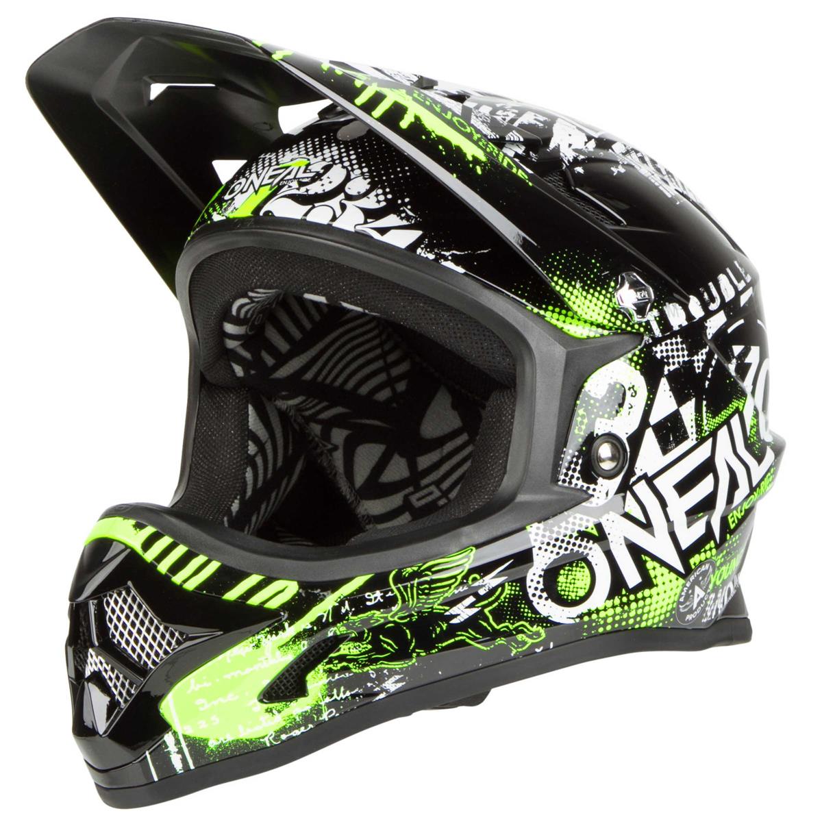 O'Neal Downhill MTB Helmet Backflip RL2 Attack Black/Hi-Viz Yellow