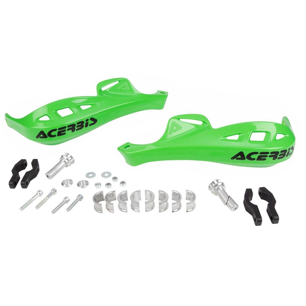 Acerbis Protège Mains Rally Profile Green, Incl. Mounting Kit