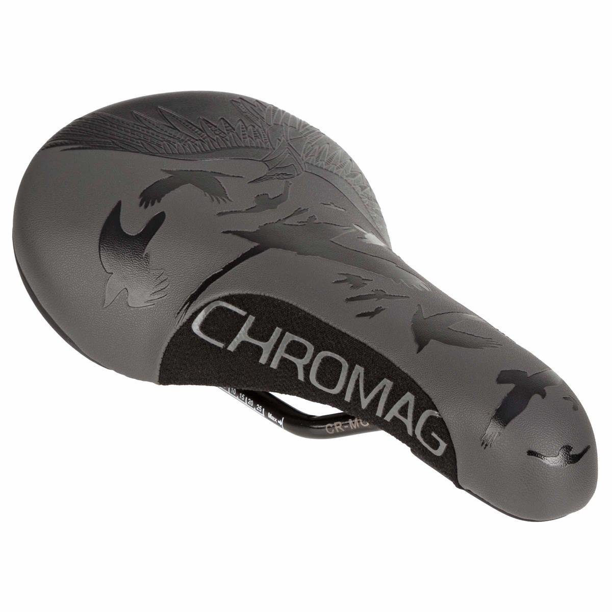 Chromag Saddle Overture LTD 243 x 136 mm, Grey/Black