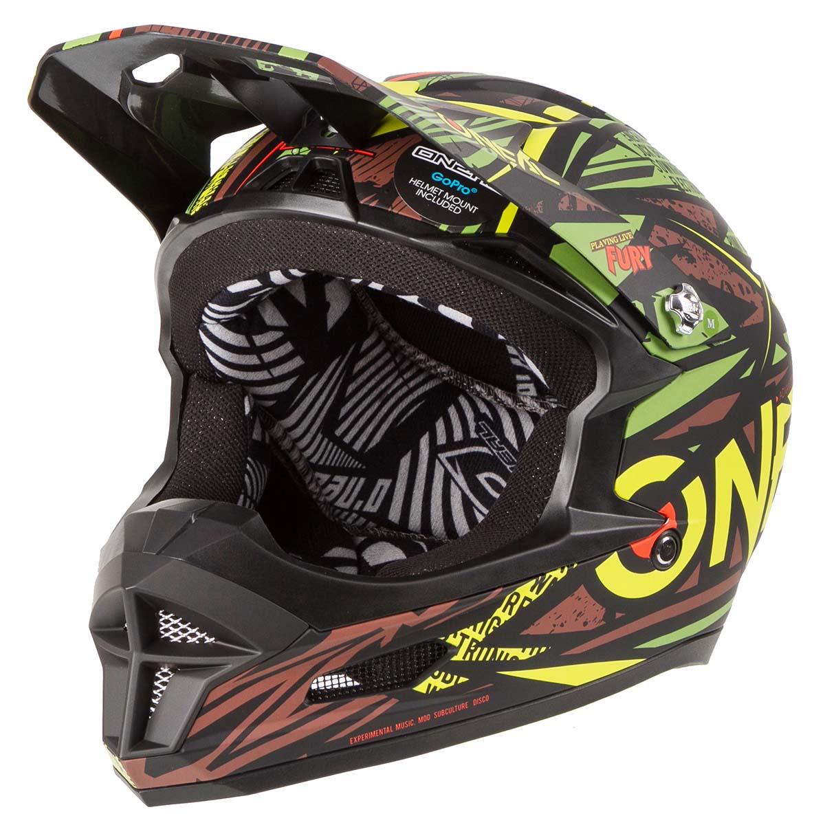 O'Neal Downhill MTB Helmet Fury RL Synthy - Green