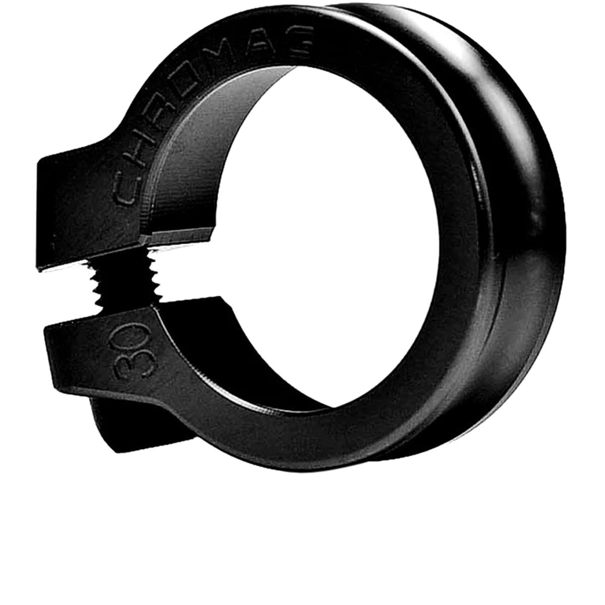 Chromag Collier de Selle NQR 30 mm, Aluminium, Black