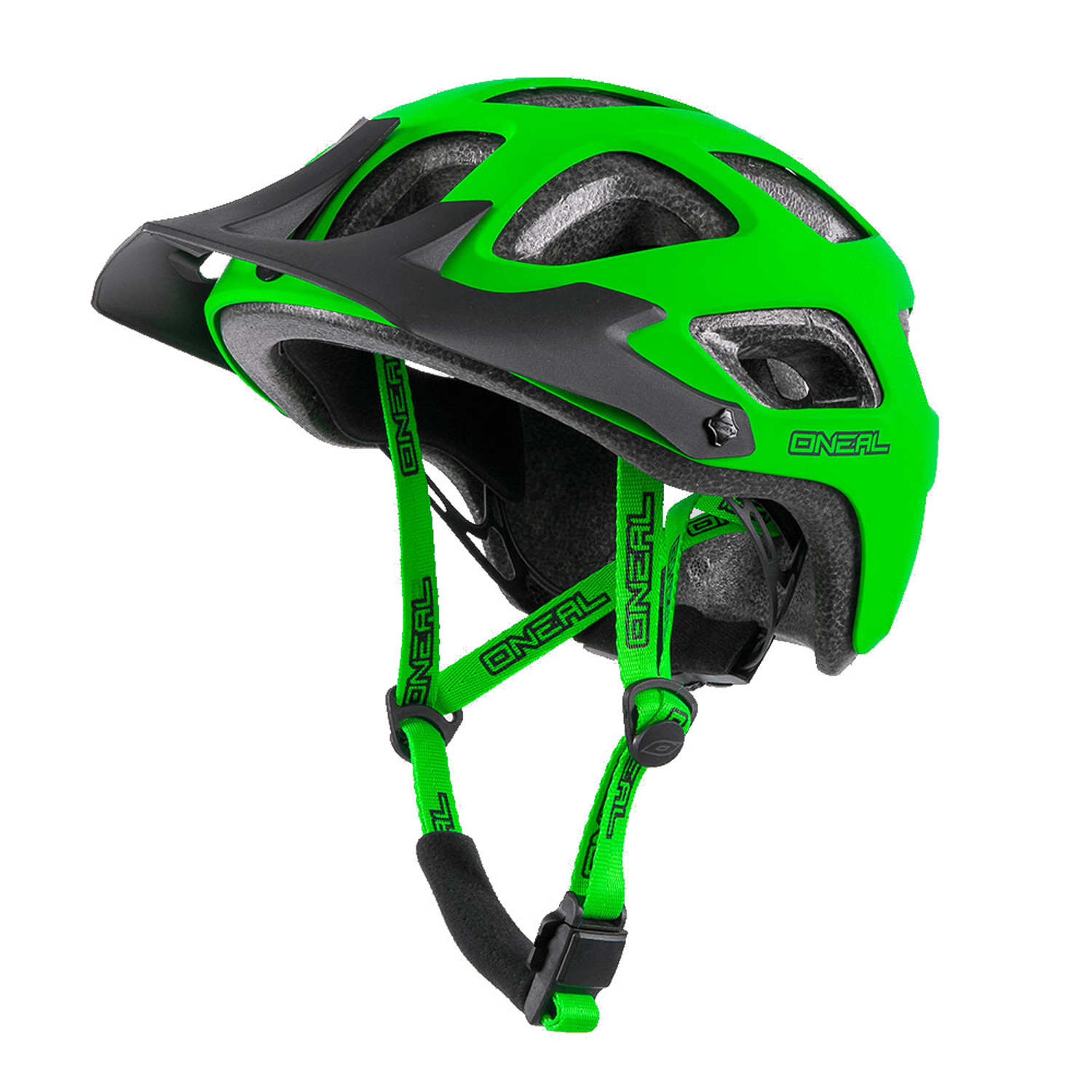 O'Neal Kids Trail MTB Helmet Thunderball Solid - Matte Grenn
