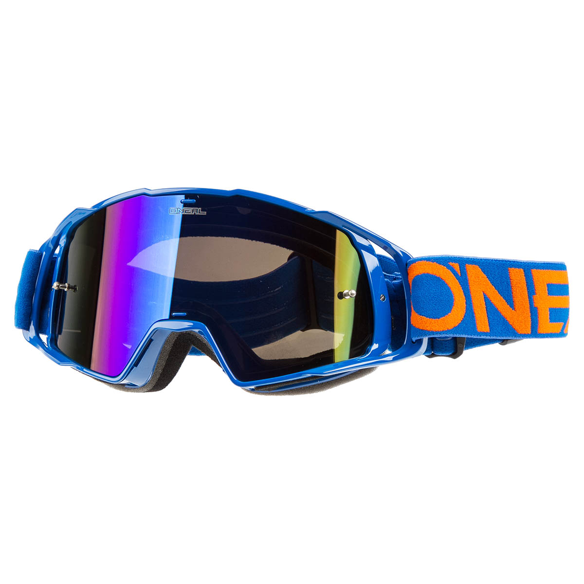 O'Neal Masque B20 Flat Blue/Orange - Radium Anti-Fog