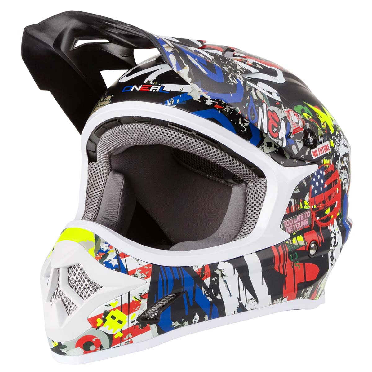 O'Neal Motocross-Helm 3SRS Rancid Multi
