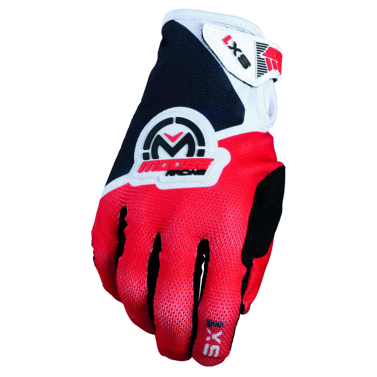 Moose Racing Handschuhe SX1 Rot/Schwarz/Weiß