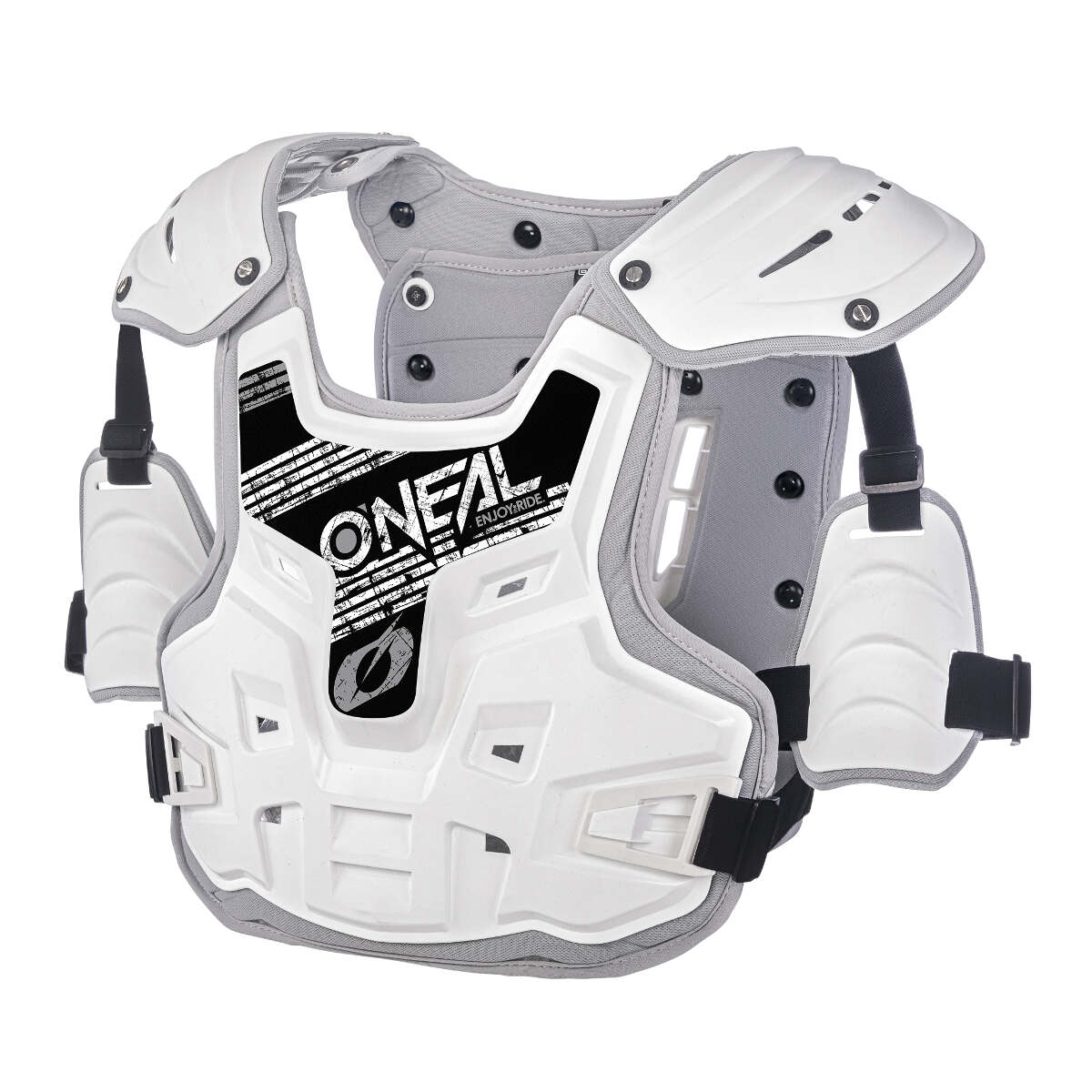 O'Neal Chest Protector PXR Stone Shield White/Grey