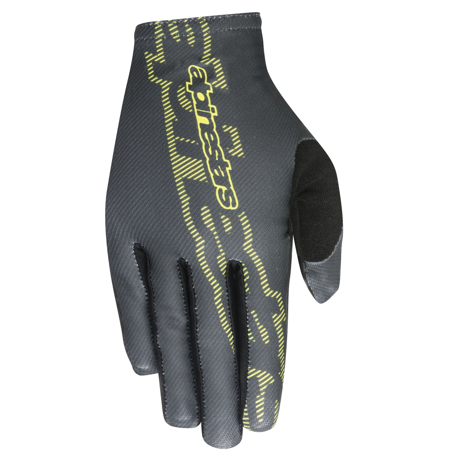 Alpinestars Gloves F-Lite Dark Shadow/Yellow Fluo