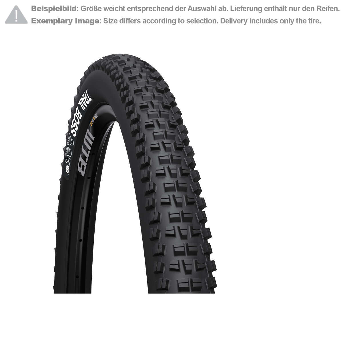 WTB MTB Tire Trail Boss Black, 29 x 2.25 Inches, Comp, Wire