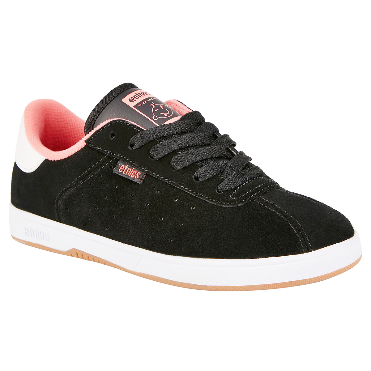 Etnies Femme Chaussures The Scam Black/Pink