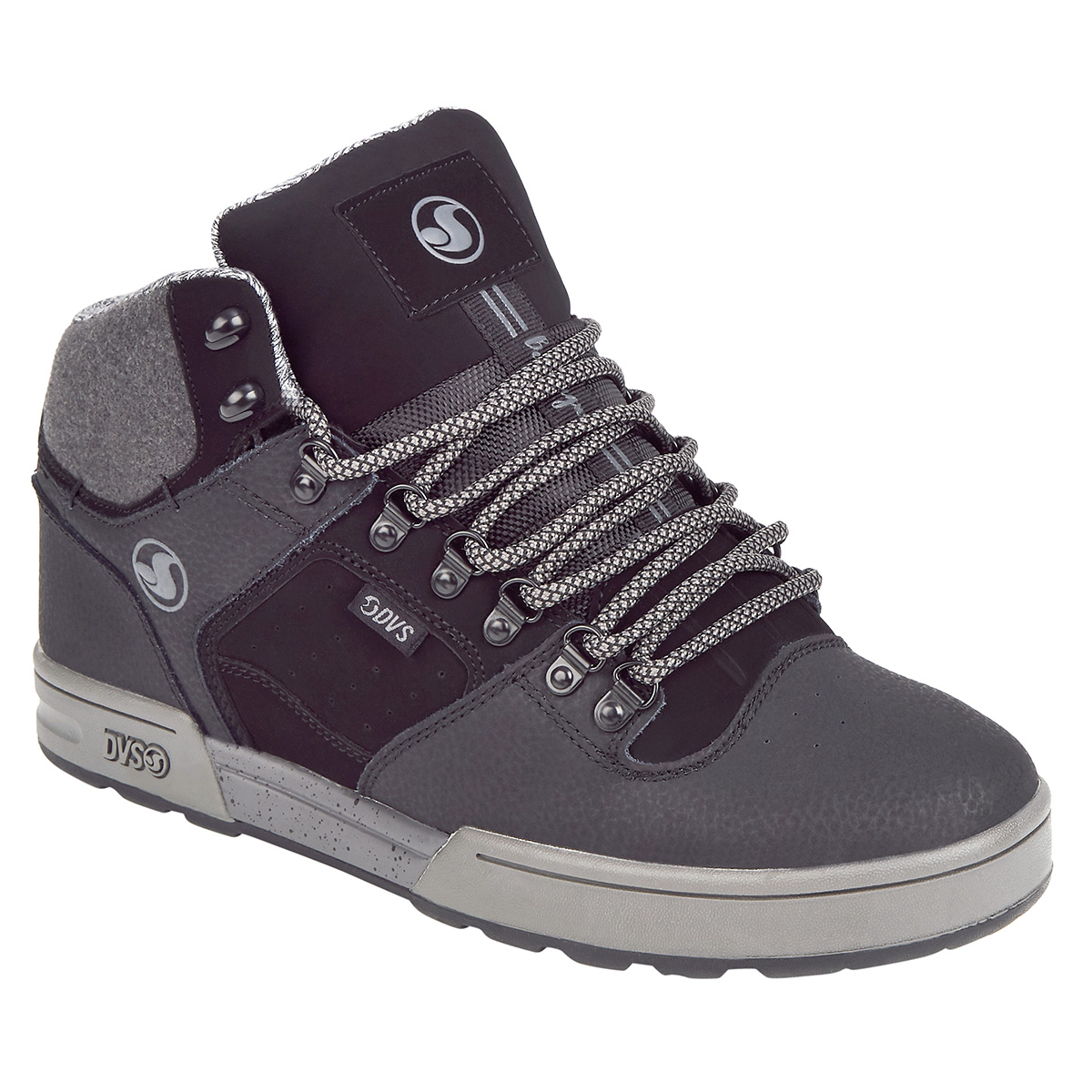 DVS Winter Shoes Westridge Steel Toe Black Leather Ferguson