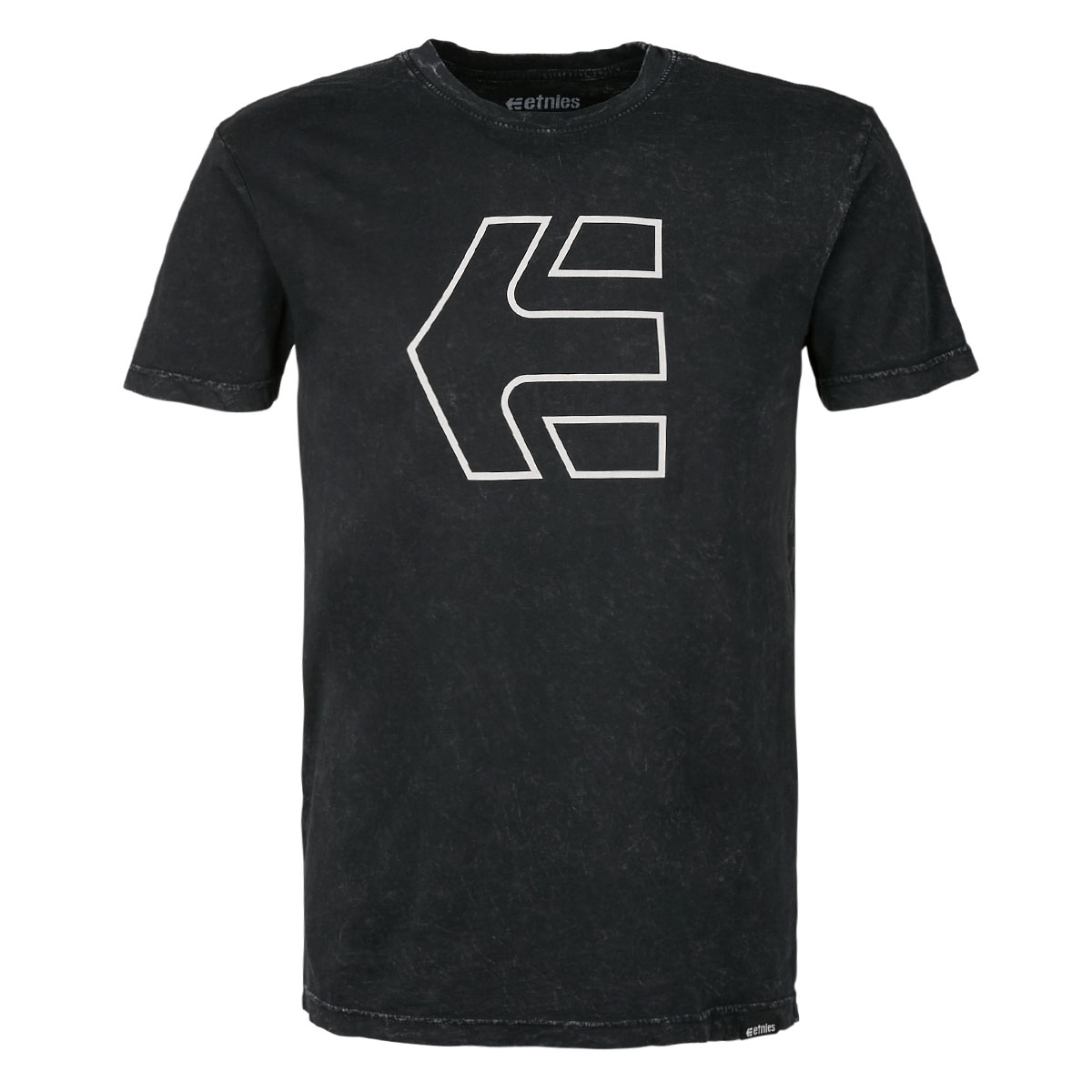 Etnies T-Shirt Icon Outline Black