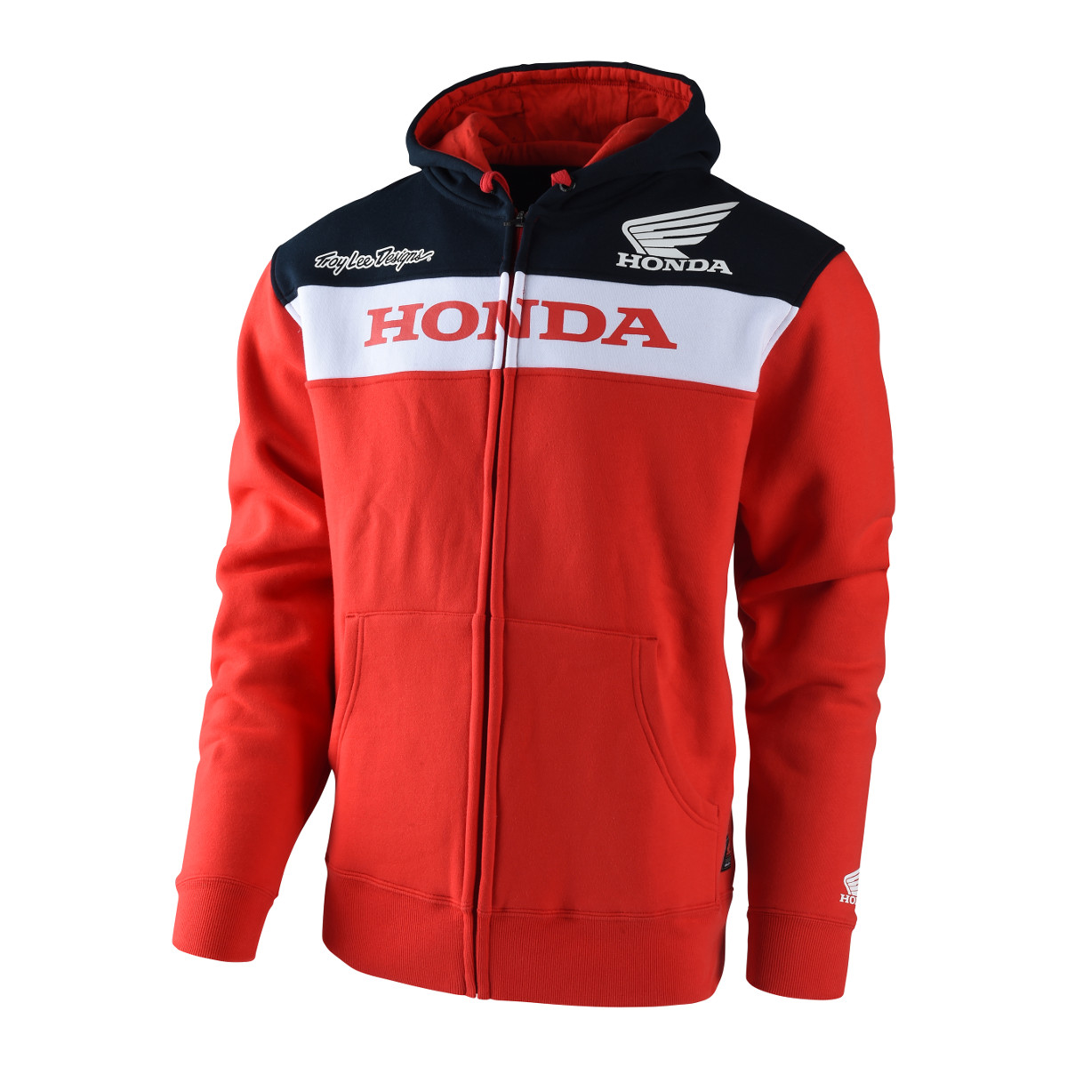 Troy Lee Designs Jacket Honda Wing Zipup Red