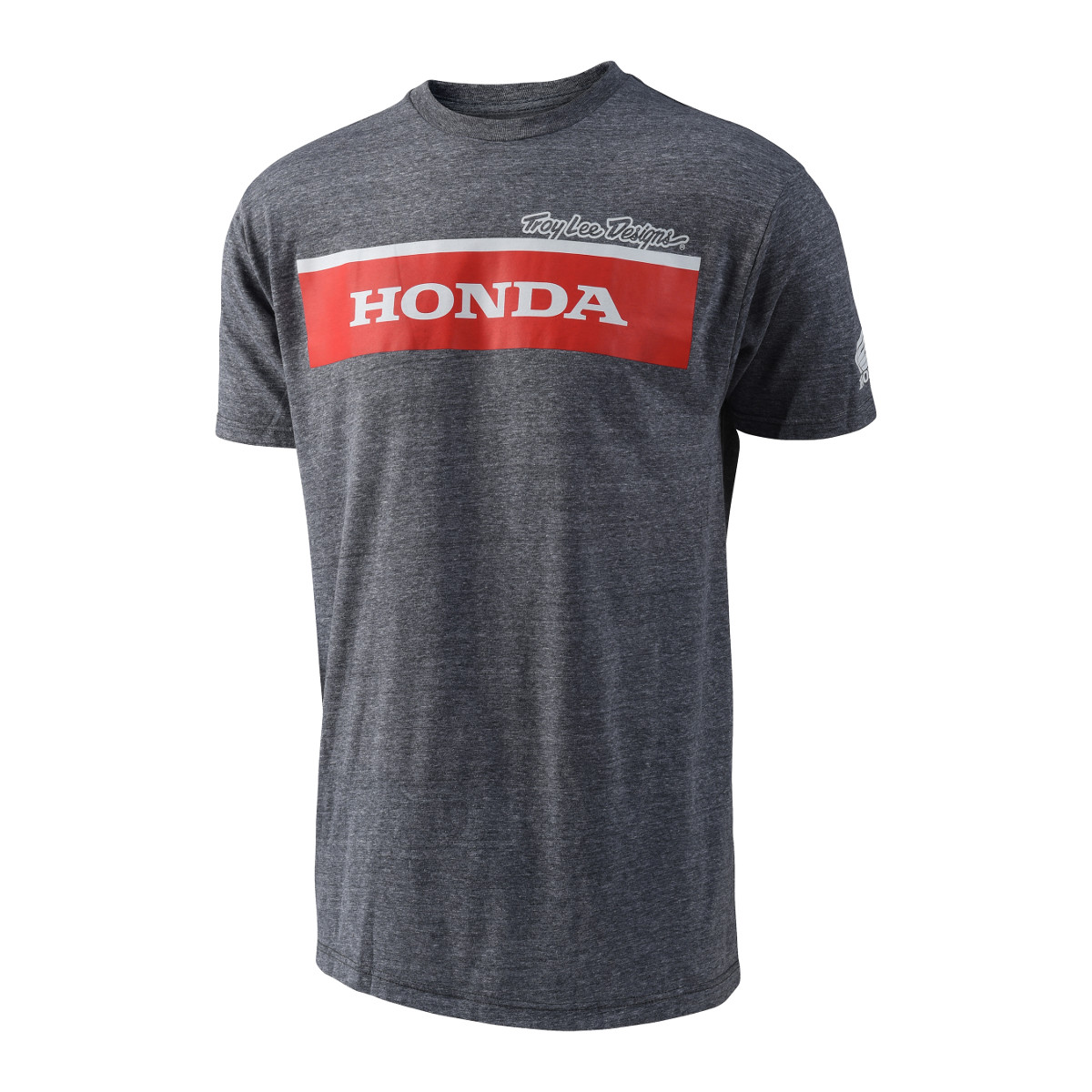 Troy Lee Designs T-Shirt Honda Wing Block Gris