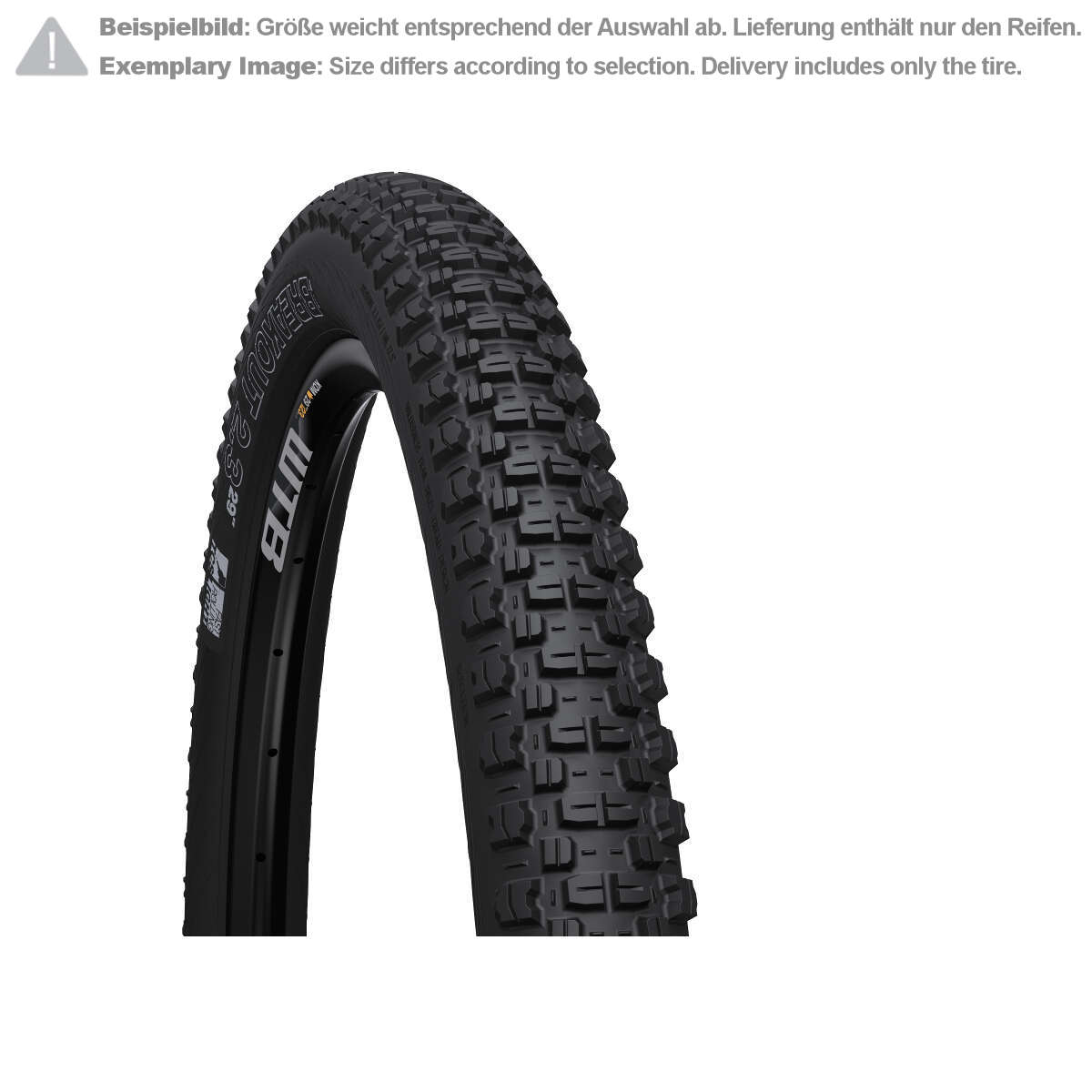 WTB MTB Tires Breakout Black, 29 x 2.3 Inch, Light, Fast Rolling, Tubeless Ready