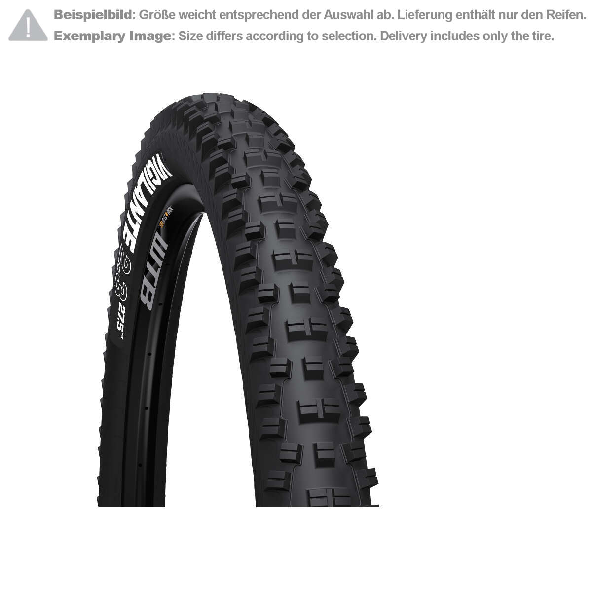 WTB MTB Tires Vigilante Black, 27.5 x 2.3 Inch, Comp, Wire