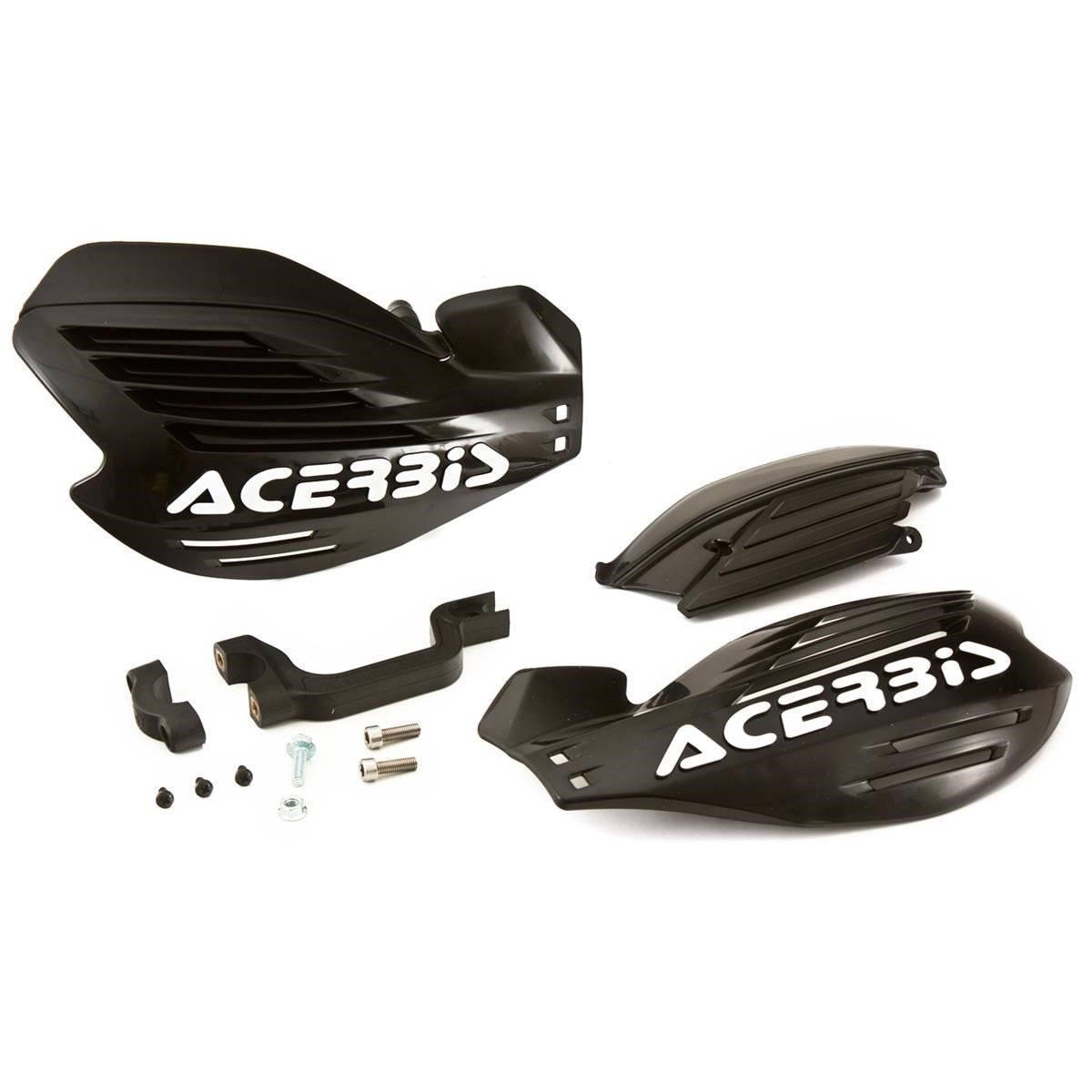 Acerbis Handguards X-Force Black, Incl. Mounting Kit