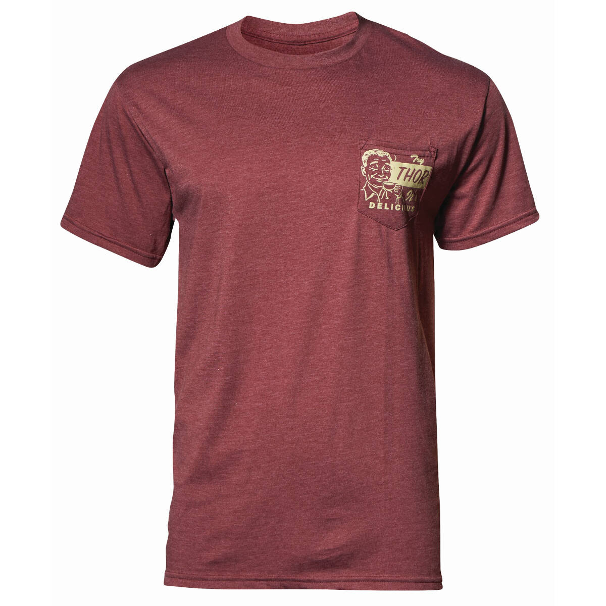 Thor T-Shirt Delicious Burgundy Heather