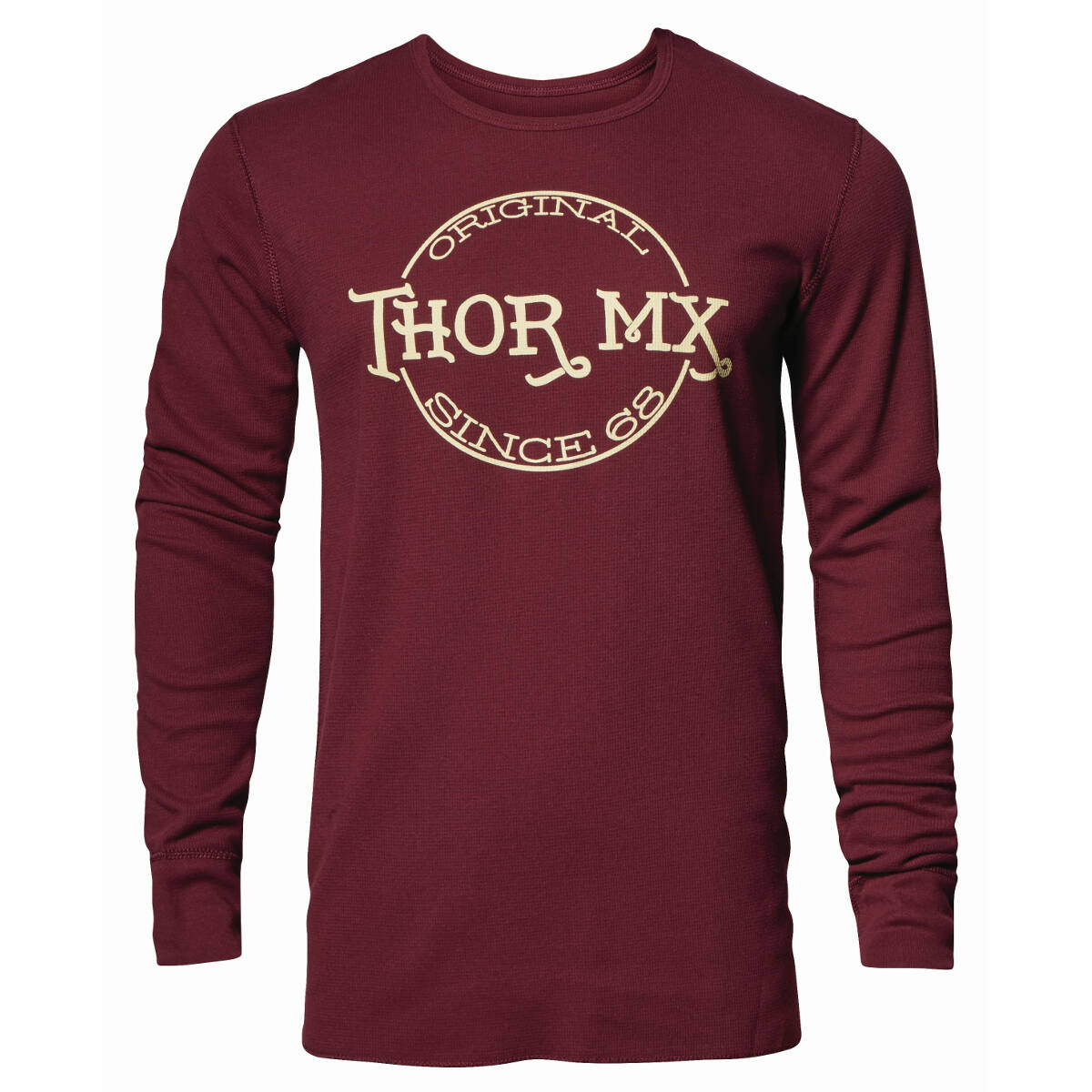 Thor T-Shirt Manica Lunga Whiskey Maroon