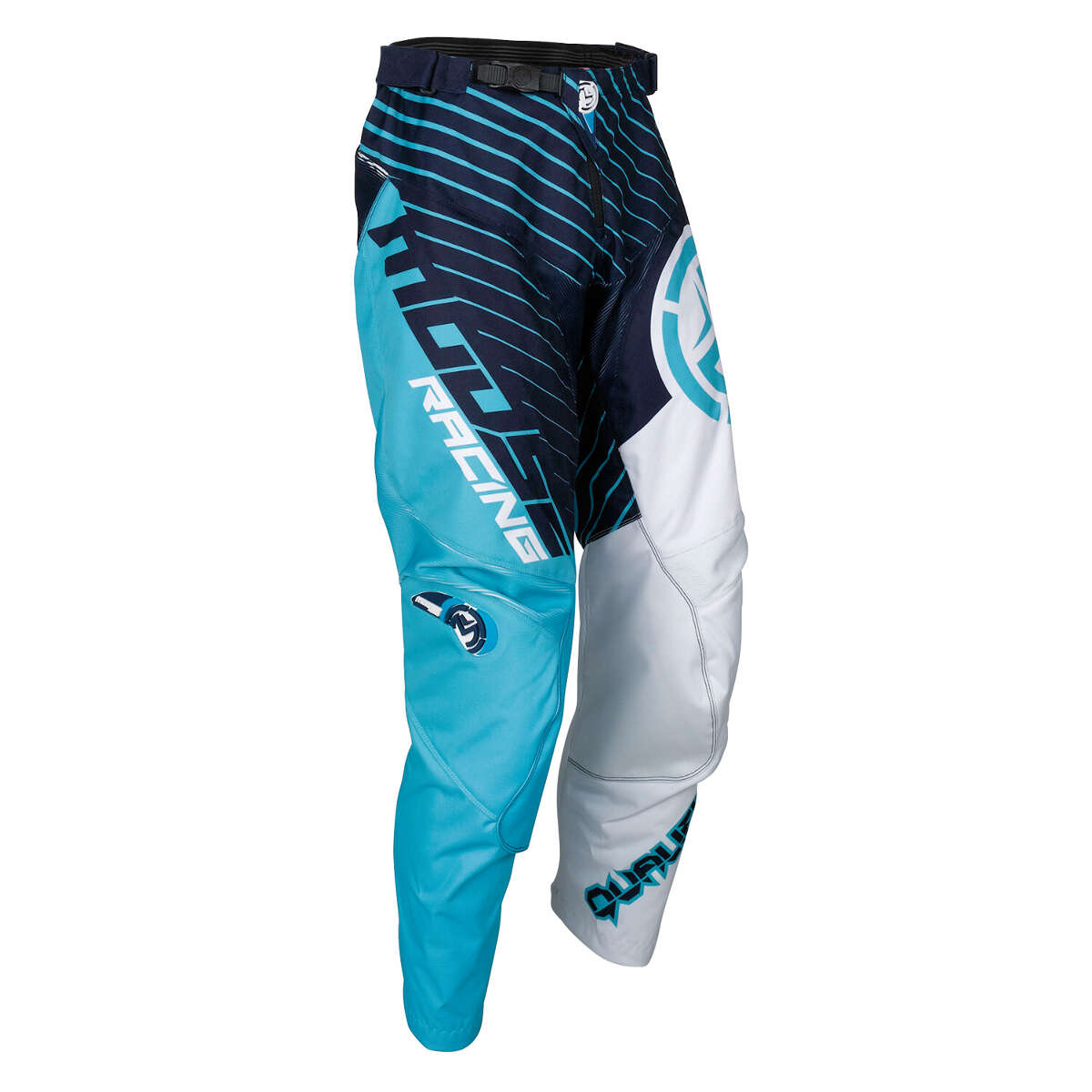 Moose Racing Pantaloni MX Qualifier Blue/White - Large Fit