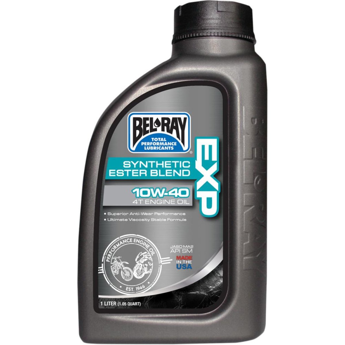 Bel Ray Engine Lubricant EXP 10W40, 1 Liter