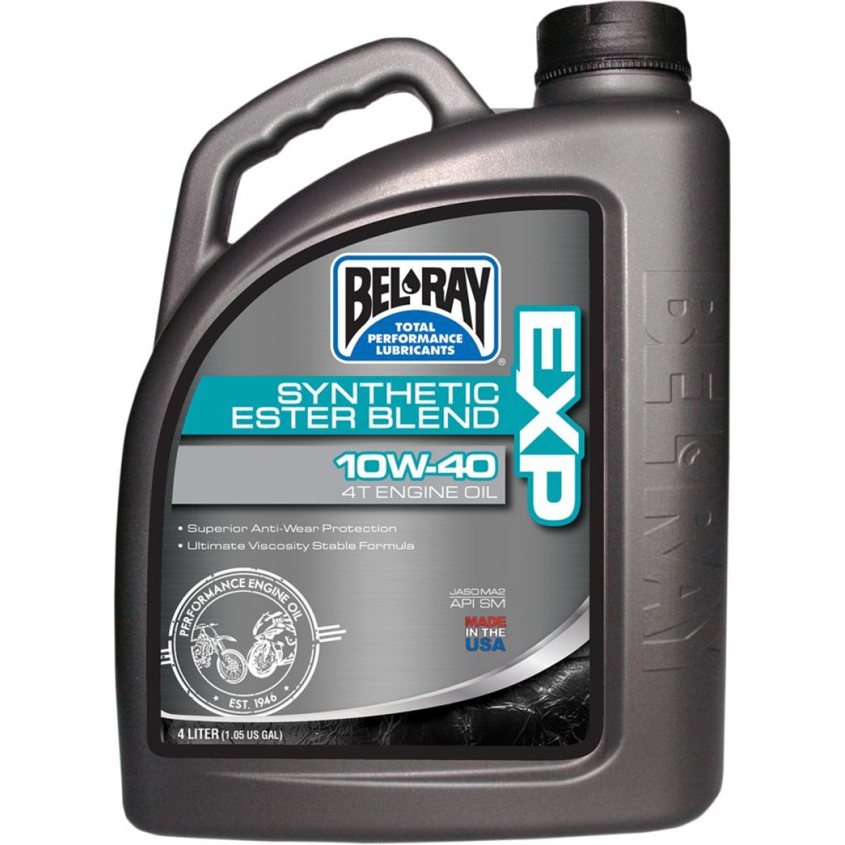 Bel Ray Engine Lubricant EXP 10W40, 4 Liter