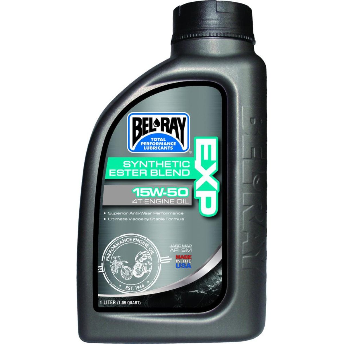 Bel Ray Engine Lubricant EXP 15W50, 1 Liter