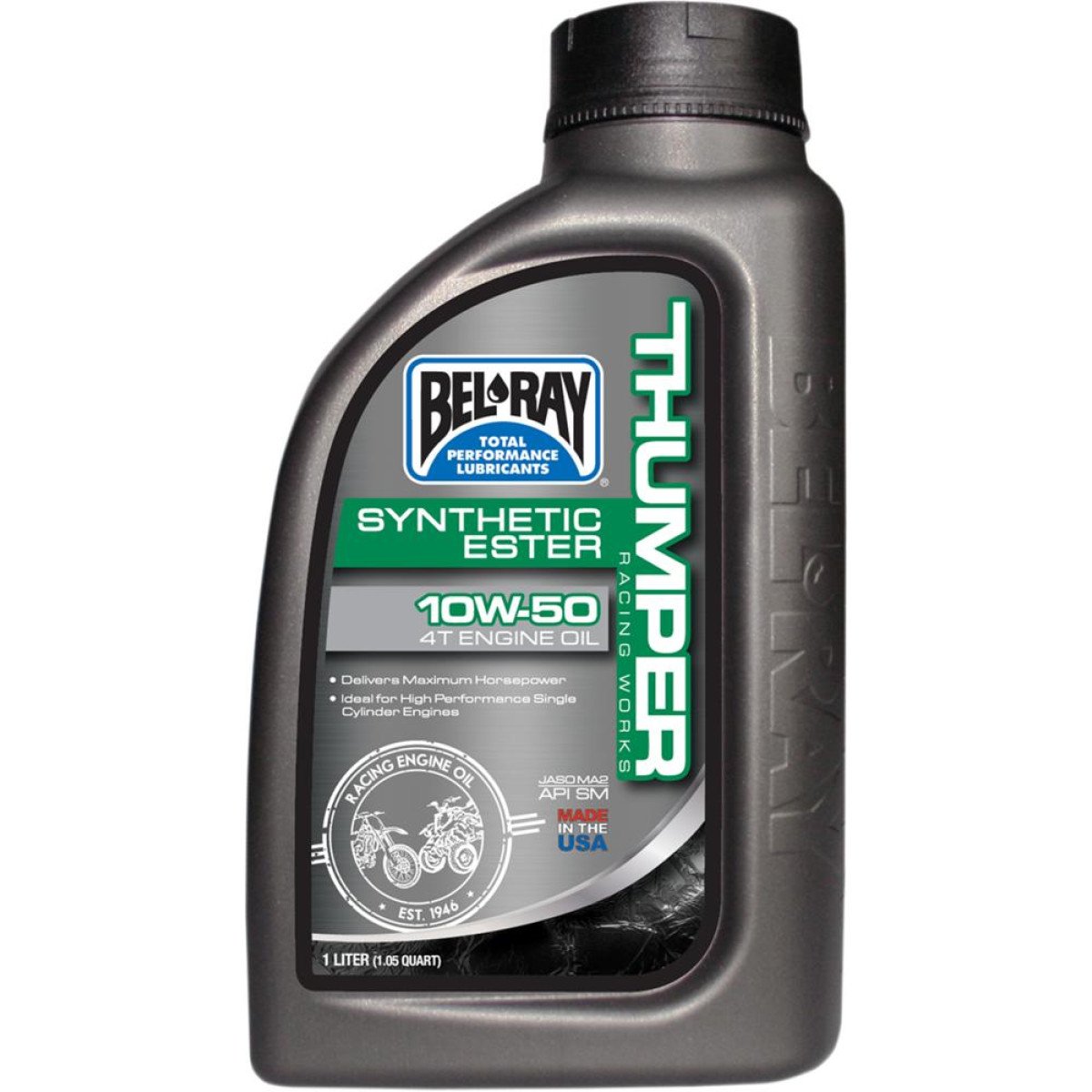 Bel Ray Engine Lubricant WORKS THUMPER RACING 10W50, 1 Liter