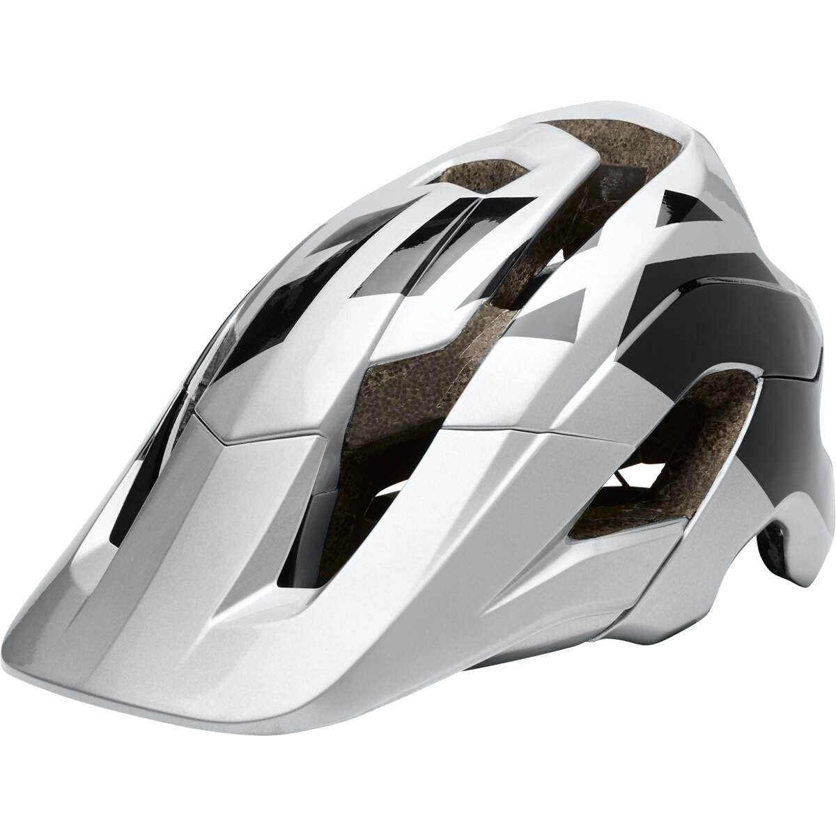 Fox Enduro MTB Helmet Metah Thresh - Silver/Black