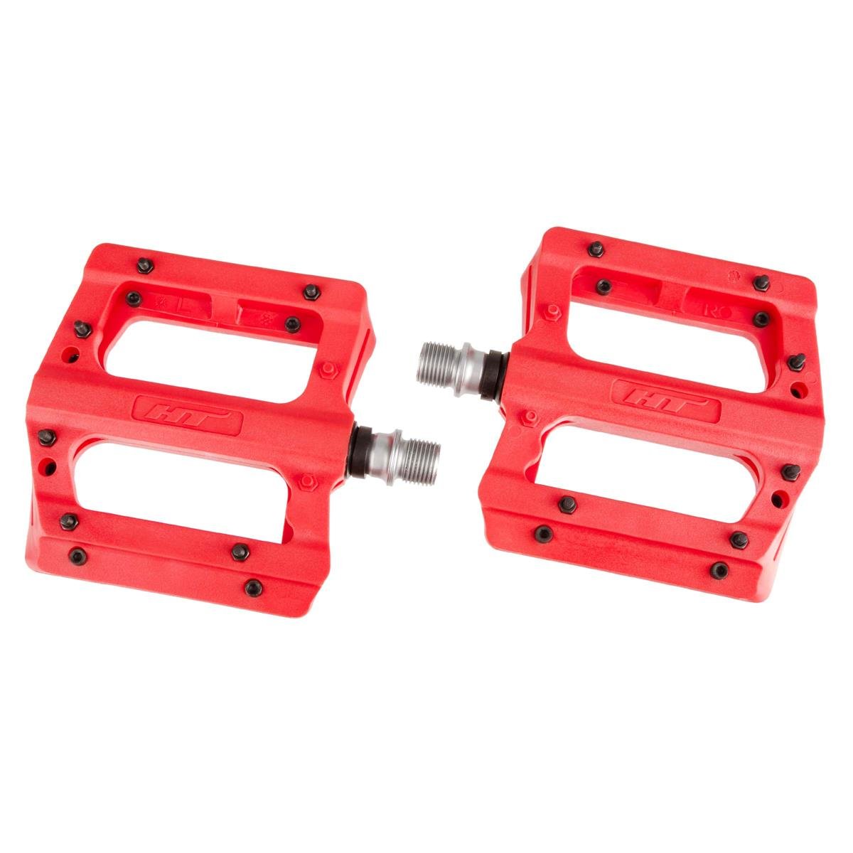 HT Components Pedali PA12A Rosso