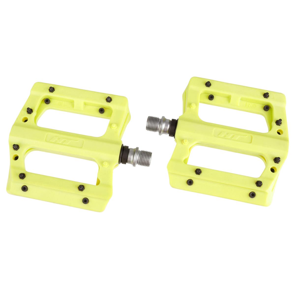 HT Components Pedals PA12A Yellow-Green