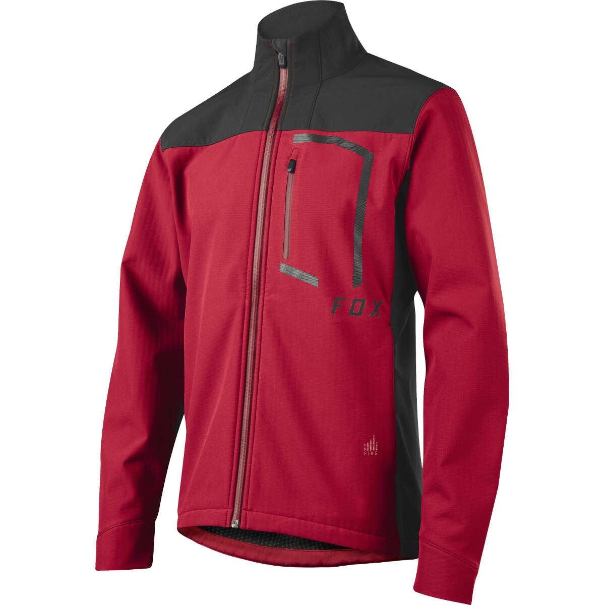Fox Giacca MTB Softshell Attack Fire Rosso Scuro