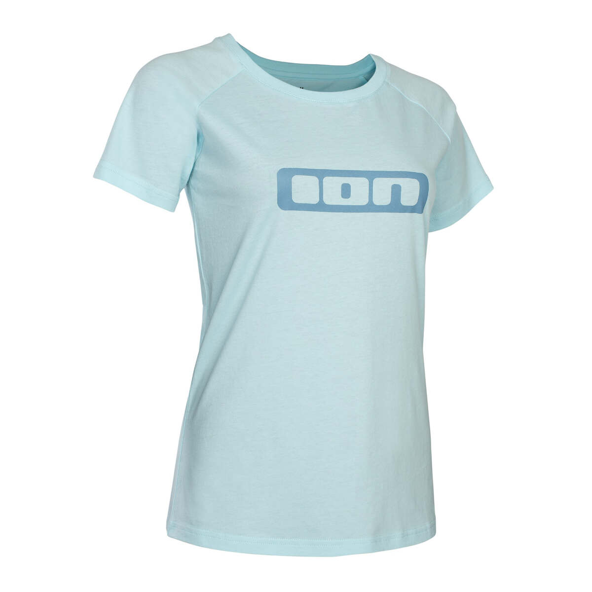 ION Girls T-Shirt Logo Crystal Blue