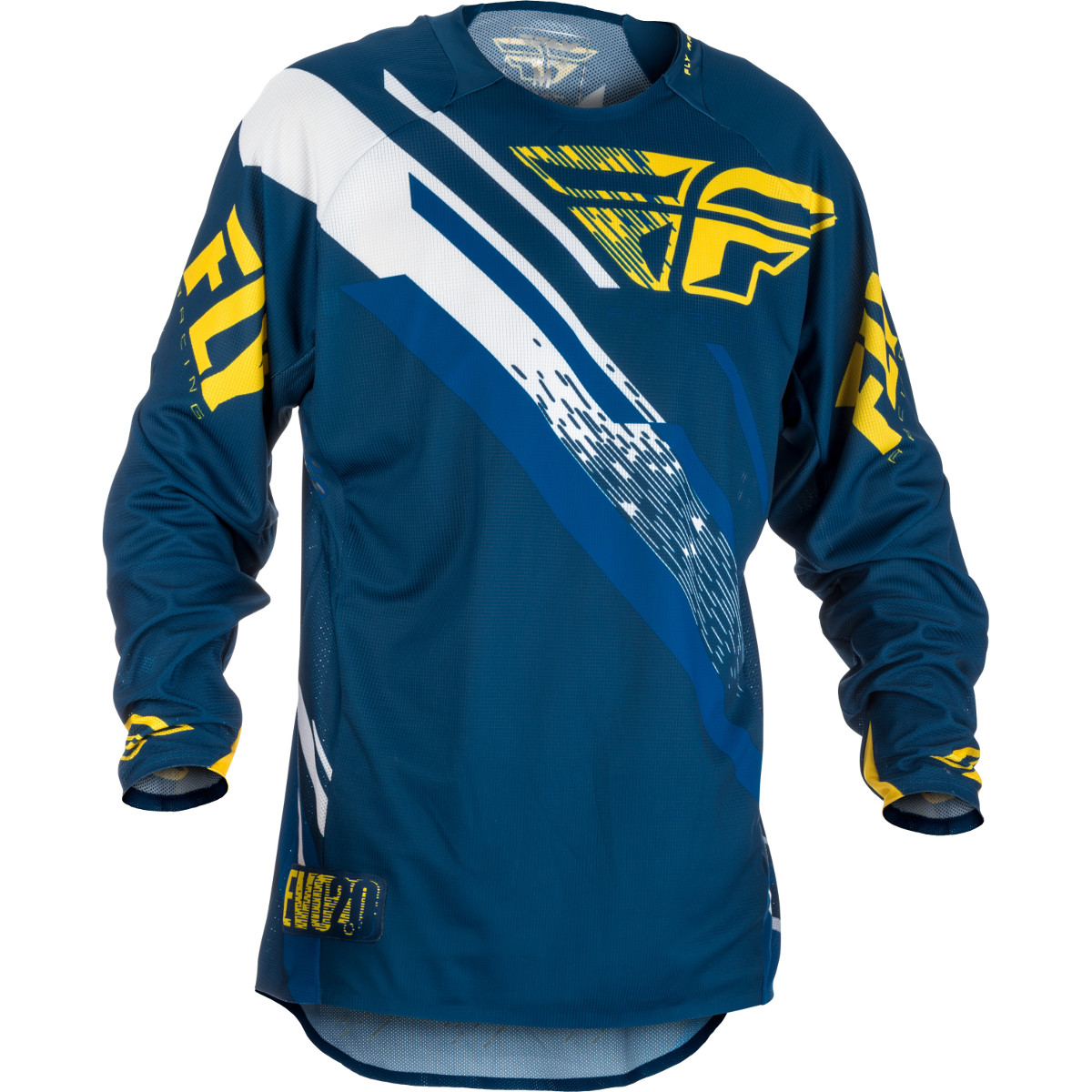 Fly Racing Maglia MX Evolution 2.0 Navy/Yellow/White