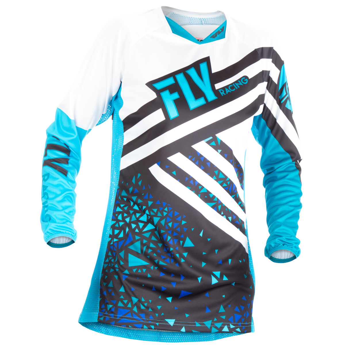 Fly Racing Femme Maillot MX Kinetic Blue/Black
