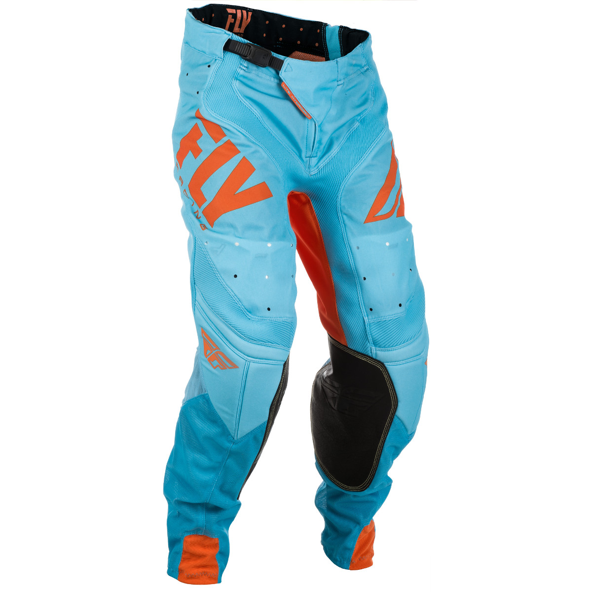 Fly Racing Pantalon MX Lite Hydrogen Orange/Bleu