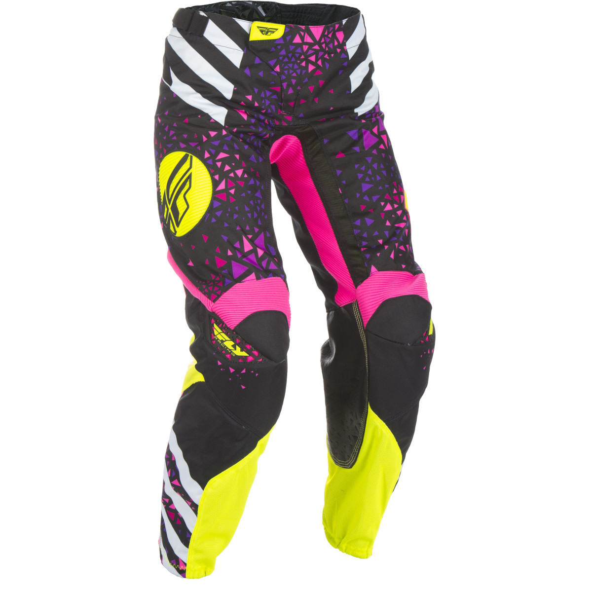 Fly Racing Femme Pantalon MX Kinetic Neon Pink/Hi-Vis