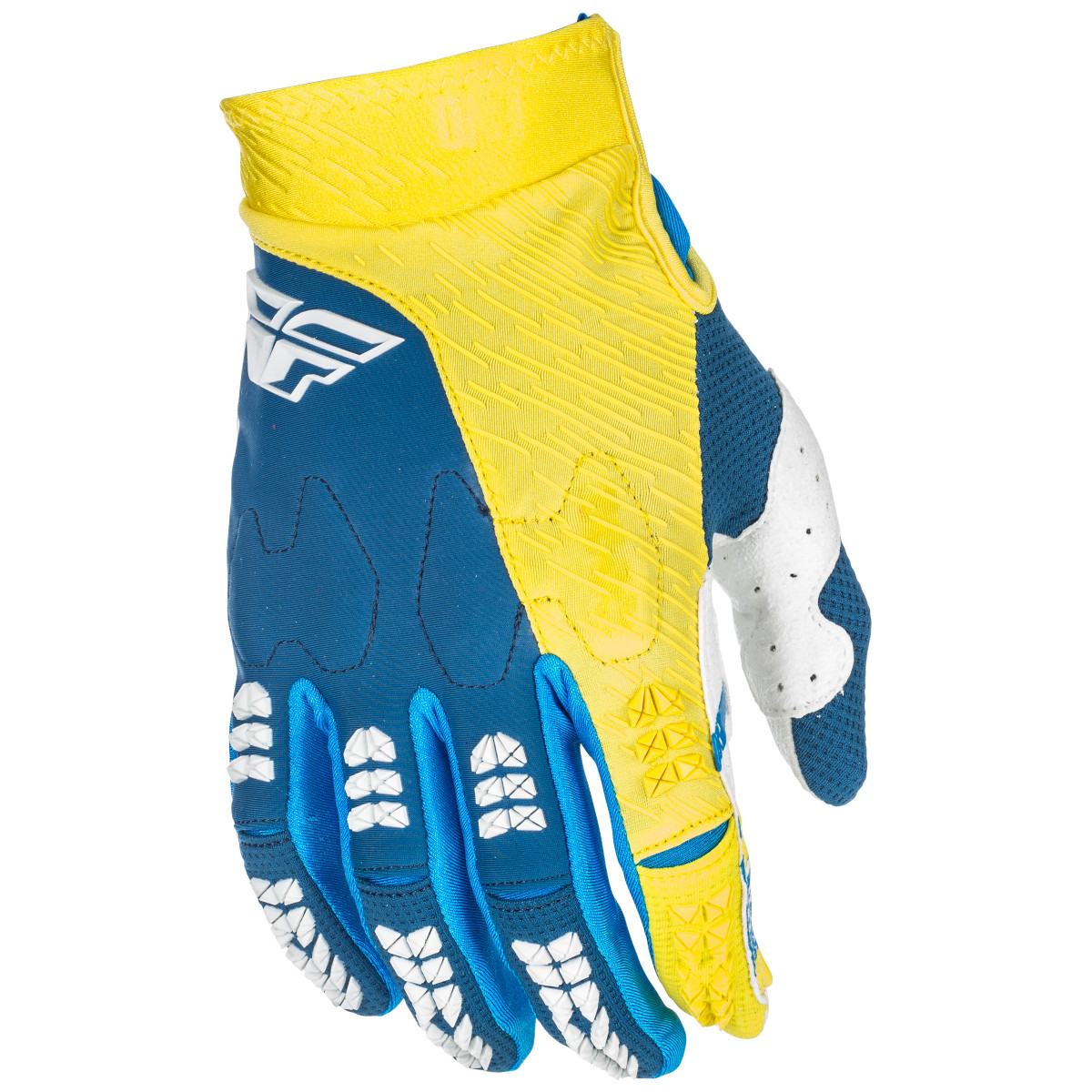 Fly Racing Guanti Evolution 2.0 Navy/Yellow/White