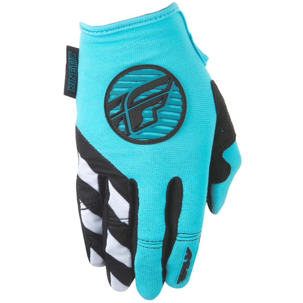 Fly Racing Girls Gloves Kinetic Blue/Teal