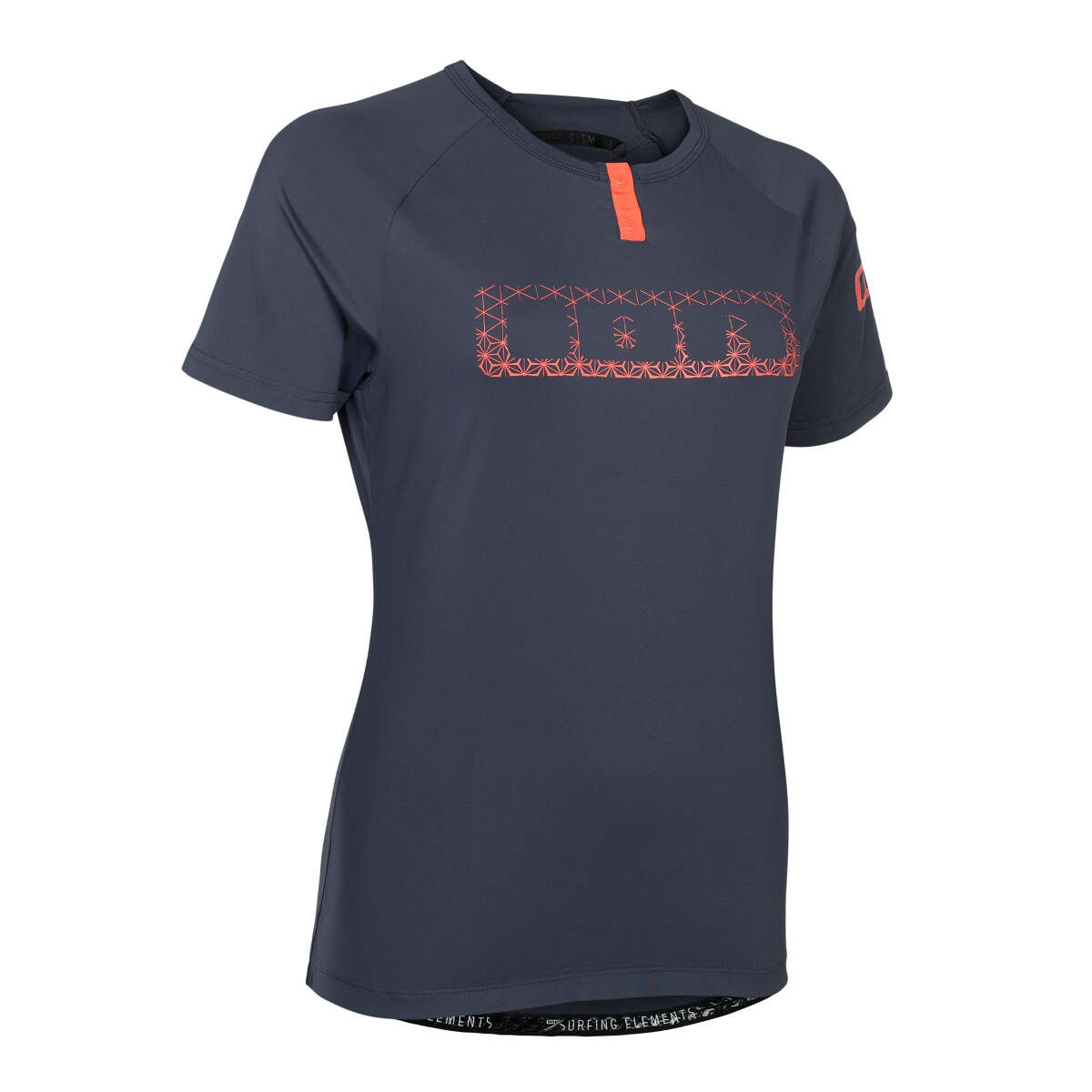 ION Femme Maillot VTT Manches Courtes Traze Blue Nights