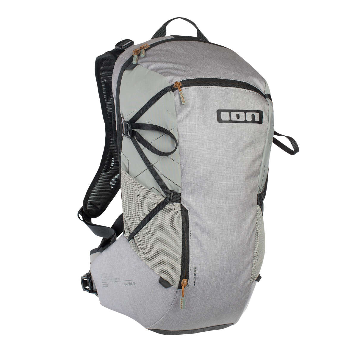 ION ackpack with Hydration System Compartment Transom 16 Grey, 16 L