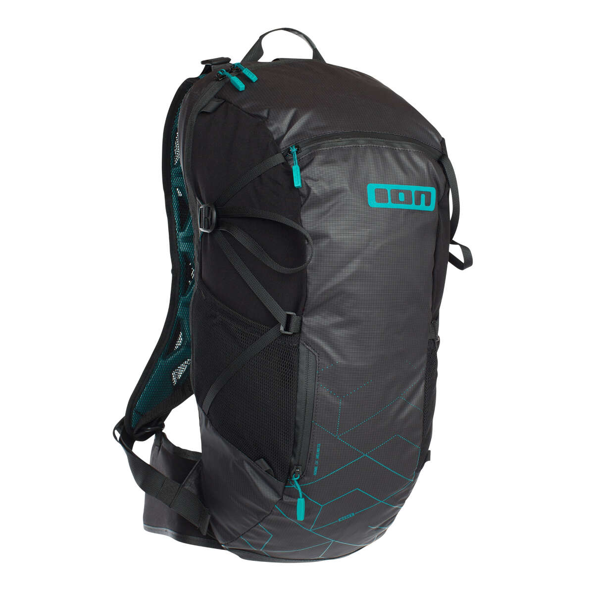 ION Backpack with Hydration System Compartment Rampart 16 Black, 16 L